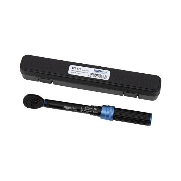 Stahlmaxx Drehmomentschlüssel, 5-25 Nm, 1/4", XXL-123132