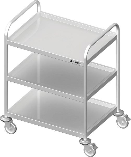 Stalgast Servierwagen mit drei Böden, 1000x500x950 mm, verschweißt, VWN10504