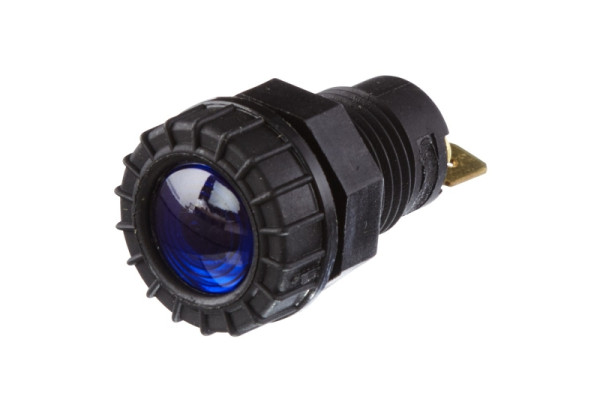 HELLA Kontrollleuchte, Halogen, 12/24V, H, geschraubt, blau, 2AA 008 594-001