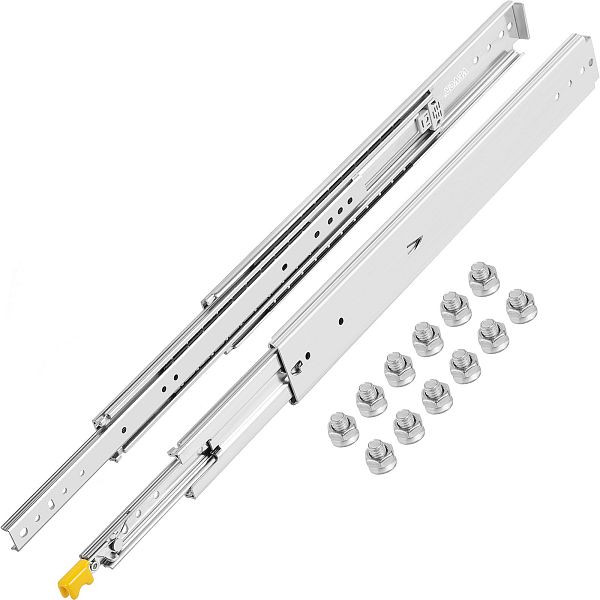VEVOR Schubladenschienen Auszugsschienen 559 mm Kugelgelagert Teleskopschienen, CTDG22YC500B00001V0
