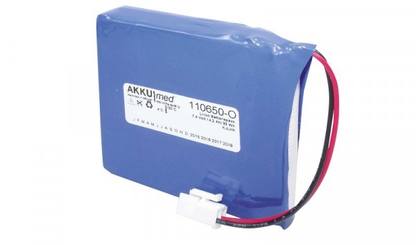 Schiller Li Ion-Akku, Original Schiller AT-102+, MS-2007/2010/2015, GA 5512-O