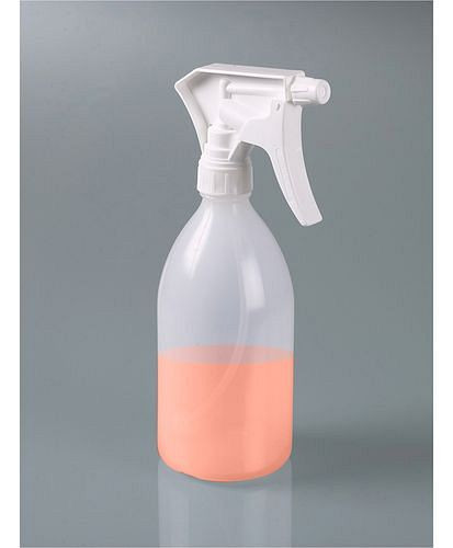 DENIOS Sprühflaschen aus LDPE, mit Handpumpe, 500 ml, VE: 5 Stück, 281809