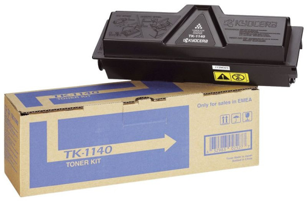 KYOCERA-MITA Original Kyocera Toner schwarz (02ML0NL0,0T2ML0NL,1T02ML0NL0,1T02ML0NLC,2ML0NL0,T2ML0NL,TK-1140), TK1140