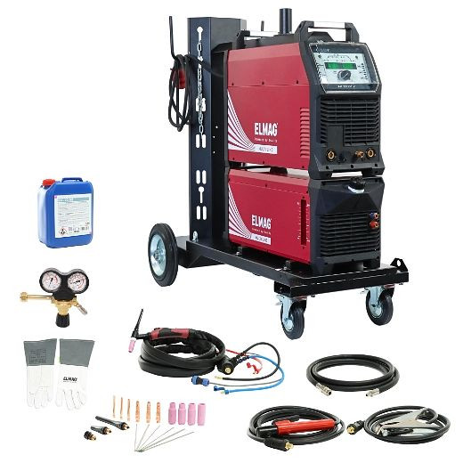 ELMAG WIG-/TIG AC/DC-Schweißinverter AD 3260T P ECO-SET-W, "Multi Line" ohne Stahlflasche, 15076