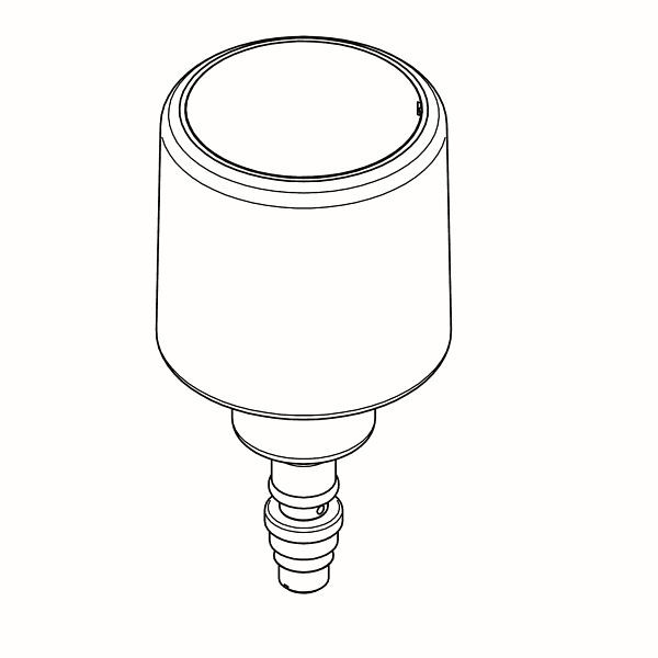 KWC Oberteil, für Urinalspüler DN15, 2000104356, 7612982003202