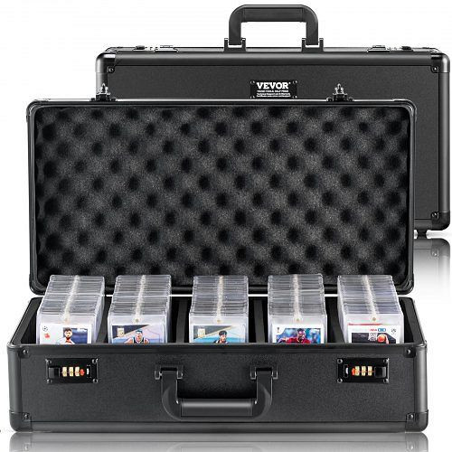 VEVOR 162 PSA Sammelkarten Aufbewahrungsbox 5 Steckplätze Etui Zahlenschloss, FJKSNHMMS162LU13NV0