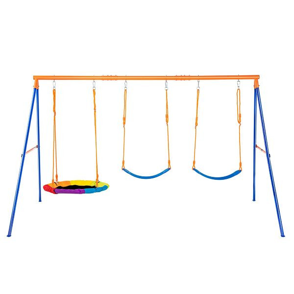 VEVOR Schaukel-Sets Garten 1 Untertasse 2 Gürtel Schaukelsitze A-Rahmen, AXQQTZ3RW000W9S5KV0