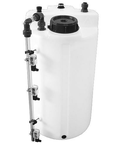 DENIOS Füllstandanzeige für Lager- und Dosierbehälter mit 500 bis 1000 Liter Volumen, 256946
