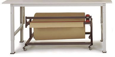 Manuflex Untertisch Abrolleinheit für PACKPOOL Packtische mit Tischbreite von 1750 mm, AS1211