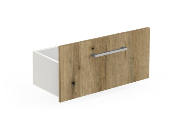 Kerkmann Schubladen-Einsatz, B 760 mm x T 380 mm x H 380 mm, Asteiche, 13463255