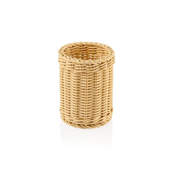 WAS Besteckkorb Systemkorb / Besteckkorb hellbeige, 12 cm Durchmesser, 5077312