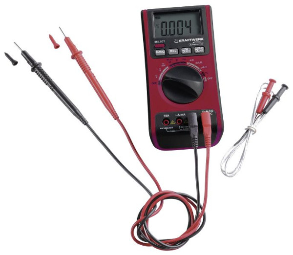 Kraftwerk Digital-Multimeter, Länge: 178 mm, Breite: 85 mm, 31130