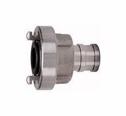 Riegler Storz-Kupplung mit Schlauchstutzen, drehbar, Aluminium, 108175