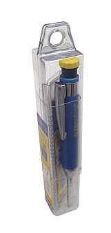 Iwetec Tiefloch-Marker DRY Set, + 6er Pack Allesschreibermine, rot, 761150RT