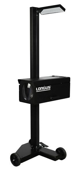 LONGUS Scheinwerfereinstellprüfgerät HL-26-DZ mit Laserpointer, Farbe: schwarz, 530004106