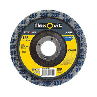 Flexovit Nex Unified Scheibe mit Aufnahme, Durchmesser: 50 mm, FINE, VE: 10 Stück, 63642586194