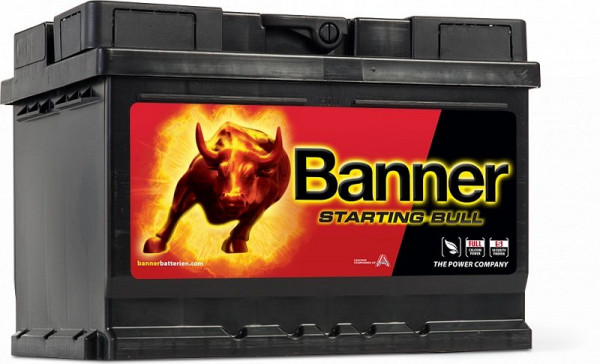 Banner Starting Bull 560 09 PKW Batterie in Erstausrüsterqualität, 010560090101