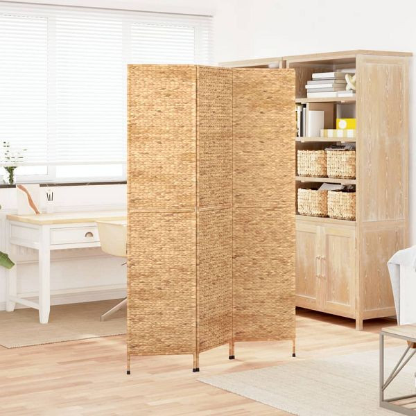 vidaXL Paravent 3-teilig 122x180 cm Wasserhyazinthe, 355191