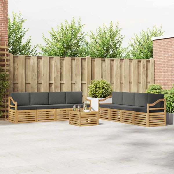 vidaXL Sofagarnituren Massivholz Akazie, 3391612, 8721288839602