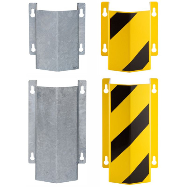 Stein HGS Rohrschutz "Little Mountain" aus Stahl, Wandmontage, Höhe: 500mm, verzinkt, 25862