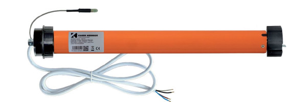 Kaiser Nienhaus Elektronischer Zip-Screen-Antrieb - geräuschlos und für den Flucht- & Rettungsweg, 18Nm, 15 U/min, 12V, inkl. Motorlager, 112035