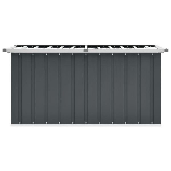 Vidaxl -opbergdoos -groen -129 X 67 X 65 Cm -staal