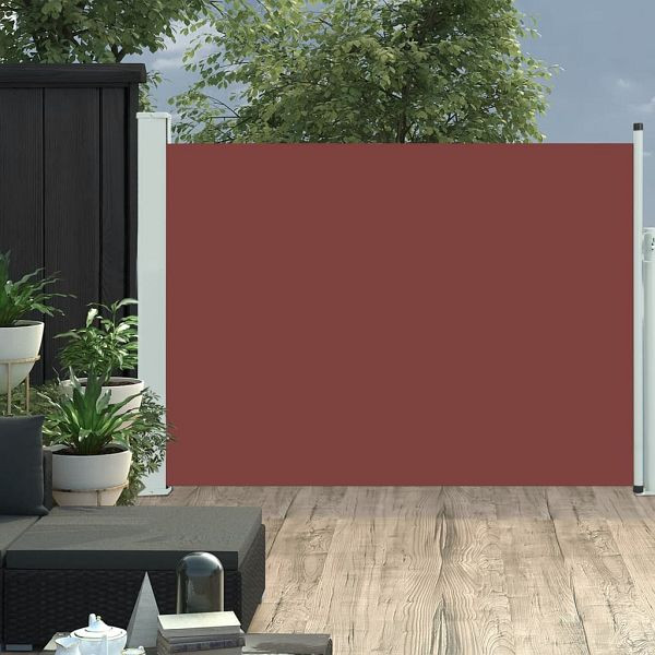 vidaXL Ausziehbare Seitenmarkise 100×500 cm Braun, 48387
