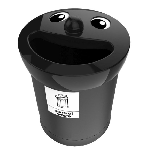 STEIN HGS Smiley Face Bin, general waste, 83532.0001