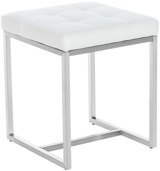 CLP Sitzhocker Barci, weiß, 1027802, 4250420216970