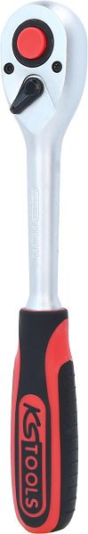KS Tools 1/2" Umschaltknarre, 72 Zahn, 912.1290, 4042146885260