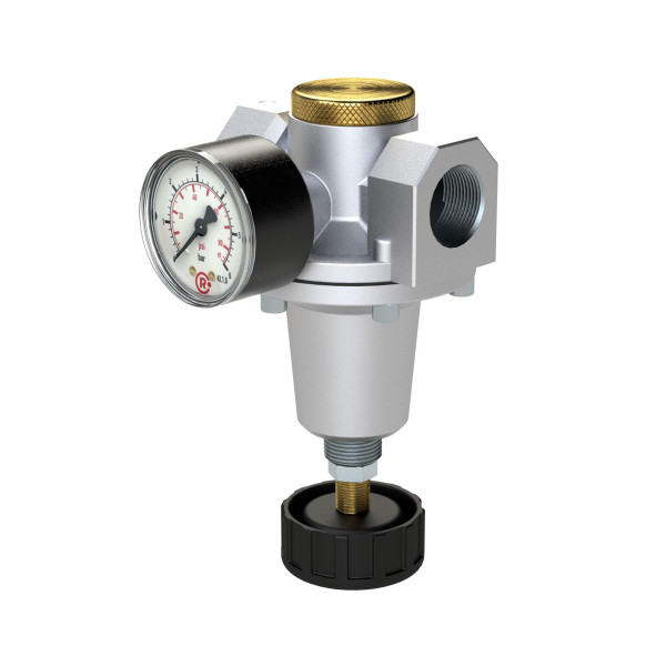 Riegler Konstant-Druckregler inklusive Manometer, BG 3, G 3/4, 0,1 - 3 bar, 147503