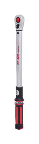 KS Tools 1/2" ERGOTORQUE®precision Ratschen-Drehmomentschlüssel, 40-200Nm, rot, 516.6542
