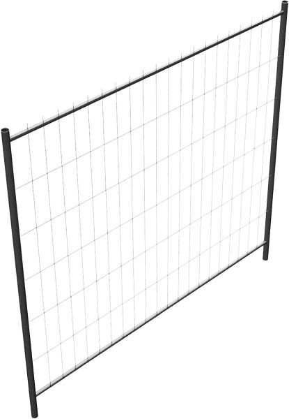 Schake Mobilzaun „Standard”, Höhe: 2,00 m, Ausgleichselement Breite: 2,20 m, 3B2022