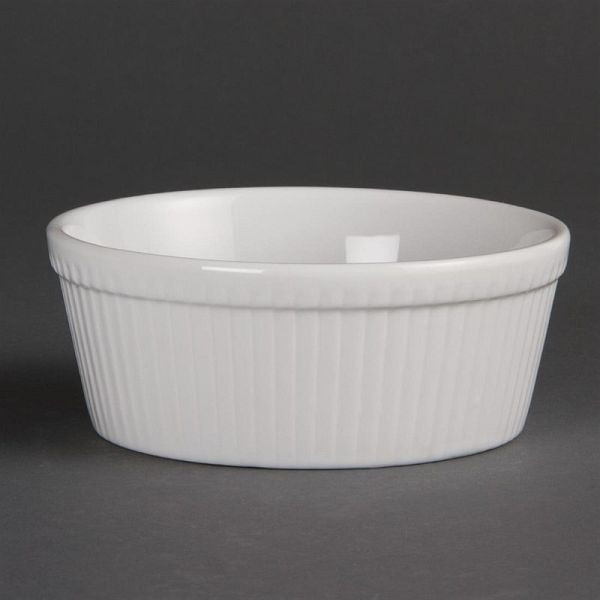 Olympia runde Auflaufförmchen 13,4cm, VE: 6 Stück, C042