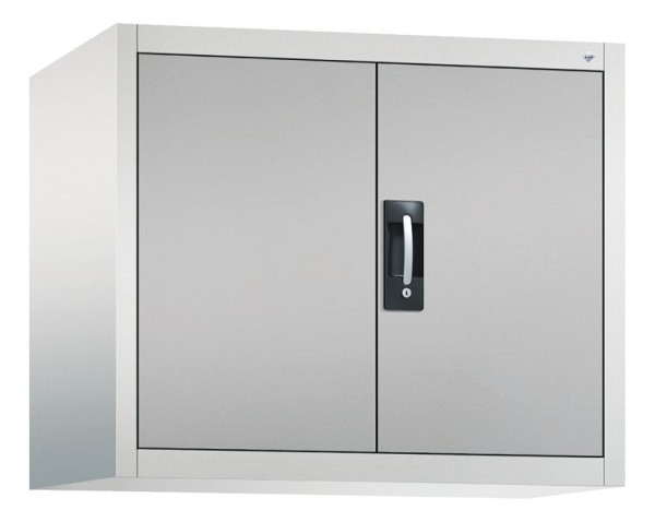 C+P Aufsatzschrank Acurado, H790xB930xT600mm, Farbe: Lichtgrau / Weißaluminium, Muldengriff, 9295-000 S10023