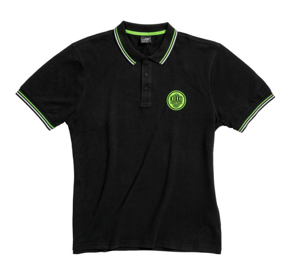 KUKKO Poloshirt Größe L, schwarze, 1919-200-L, 4021176023620