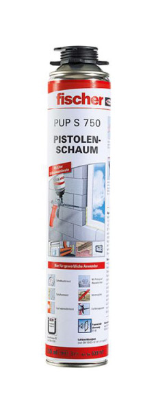 Fischer Pistolenschaum PUP S 750, VE: 12 Stück, 539197