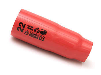 Lemp Steckschlüssel Einsatz 22mm 1/2" extra tief 12 kt, 135522