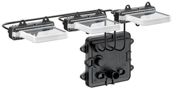 HELLA LED-Tagfahrleuchte, LEDayFlex III, 12/24V, ECE-R10/E1 9474/ECE-R148/E24 5936, LED-Farbe: weiß/gelb, FEP, beidseitig, 24 LEDs, 2BE 016 400-341