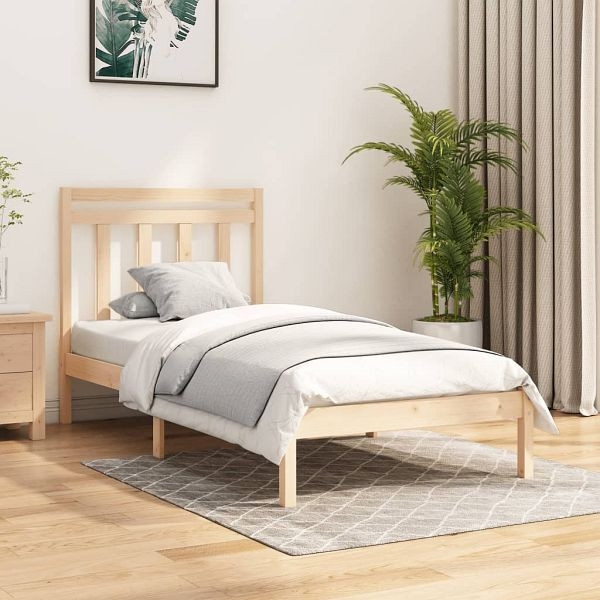 vidaXL Massivholzbett 100x200 cm, Top-Qualität, 3105240