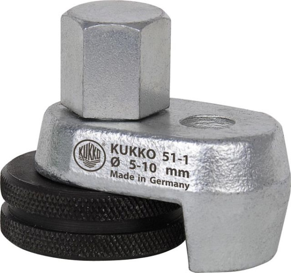 KUKKO Stehbolzen-Ausdreher mit Innenverzahnung, Außensechskant: 19 mm, Stehbolzendurchmesser: 5-10 mm, 51-1