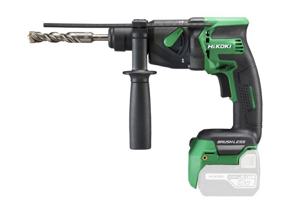 HiKOKI 18V Akku Bohrhammer (Brushless), ohne Akku, ohne Ladegerät, DH18DPB (Basic) (HSC II), DH18DPBW2Z