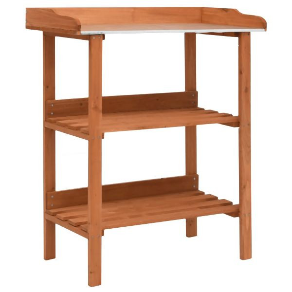 vidaXL Pflanztisch 76x37x89 cm Tannenholz, für Topfpflanzen, 47244