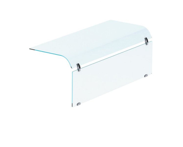 CombiSteel Aufsatzbord mit Einseitig Abgerundet Glas Geschlossen - 5/1, 7495.0555