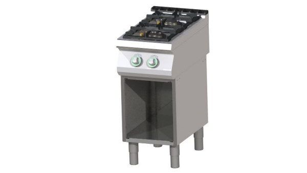 RM Thermik Serie 700, Gasherd mit Unterbau, 400x730x900 mm, SP-740G