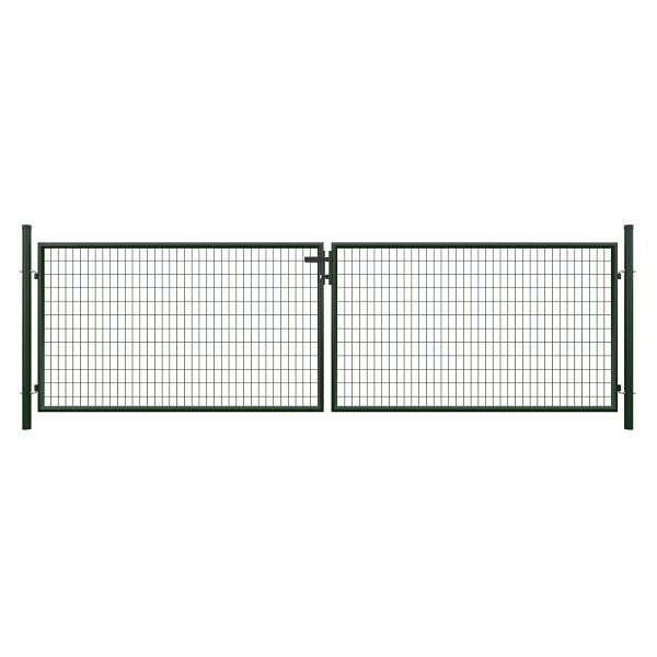 T&J STRONG Doppeltor RAL 7016 ANTHRAZIT, 4000 x 1200 mm inkl. Pfosten + Beschläge, MW 50/100 mm, 44479