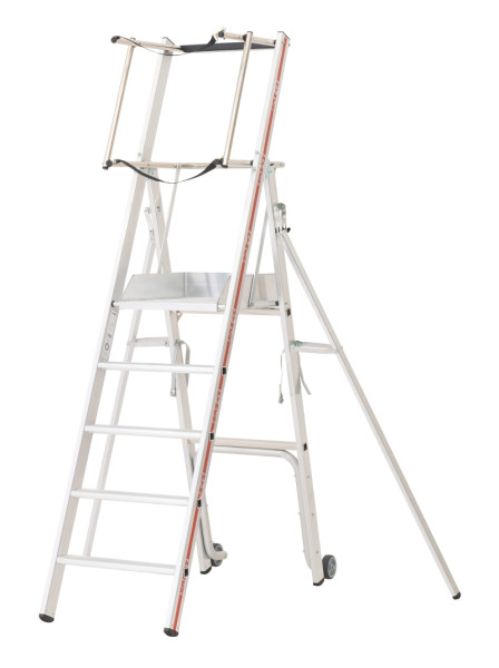 HYMER Plattformleiter HYMER ProTect C, 5 Sprossen/Stufen, 838305