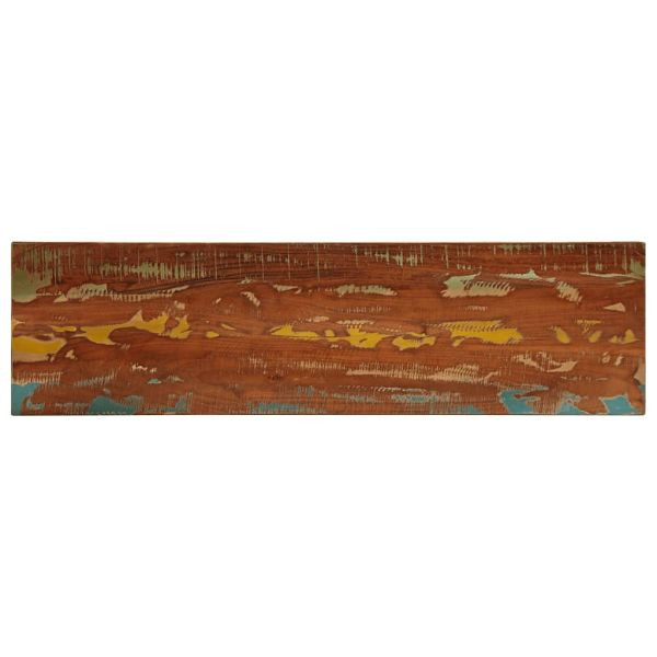 vidaXL Tischplatte 110x40x2,5 cm Rechteckig Altholz Massiv, 371039