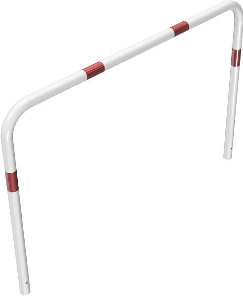 Schake Rohrbügel aus Stahlrohr Ø 48 x 2,5 mm ohne Querholm zum Einbetonieren, Gesamtbreite 1500 mm, Gesamthöhe 1000 mm, beschichtet, 448_07B