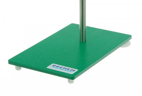 Bochem Stativplatte Stahl, grün lackiert, M10 Gewinde, 315x200x8mm, 1 Fuß verstellbar, 5037